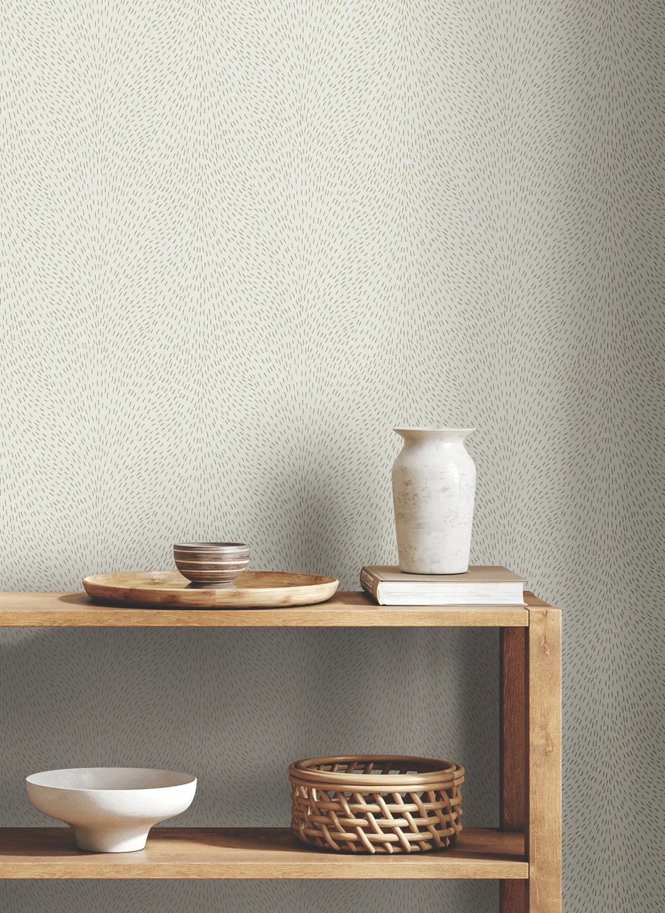 York Wallcoverings Dew Drop White Wallpaper - SKU GN2593
