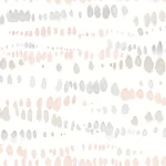 York Wallcoverings Dewdrops Pink & Grey Wallpaper - SKU AG2047
