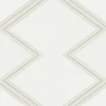 York Wallcoverings Diamond Twist White & Cream Wallpaper | Wallpaper Twins York Wallcoverings Diamond Twist White & Cream Wallpaper - SKU BW3821
