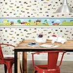 York Wallcoverings Disney & Pixar Cars Light Blue Border - SKU DI0919BD