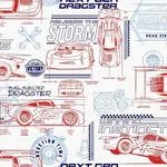 York Wallcoverings Disney & Pixar Cars Schematic Red Wallpaper | Wallpaper Twins York Wallcoverings Disney & Pixar Cars Schematic Red Wallpaper - SKU DI0915