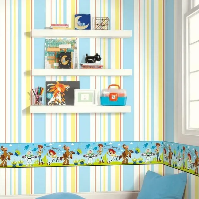 York Wallcoverings Disney & Pixar Toy Story 4 Green Border - SKU DI1018BD