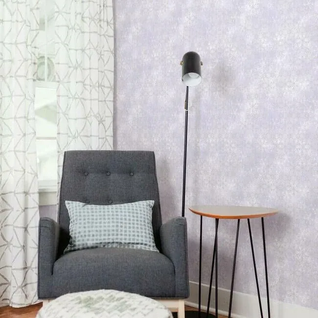 York Wallcoverings Disney Frozen 2 Snowflake Purple Wallpaper - SKU DI0961