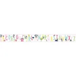 York Wallcoverings Disney Mickey Mouse ABC Pink Border | Wallpaper Twins York Wallcoverings Disney Mickey Mouse ABC Pink Border - SKU DI0971BD
