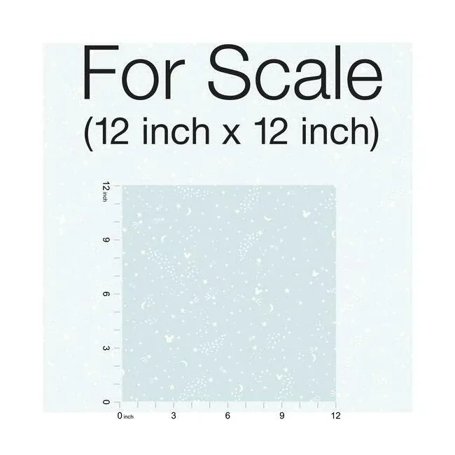 York Wallcoverings Disney Mickey Mouse Star Blue Wallpaper - SKU DI0985