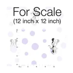 York Wallcoverings Disney Minnie Mouse Dots Purple Wallpaper | Wallpaper Twins York Wallcoverings Disney Minnie Mouse Dots Purple Wallpaper - SKU DI1028