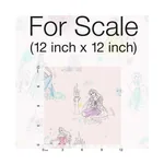 York Wallcoverings Disney Princess Pretty Elegant Pink Wallpaper | Wallpaper Twins York Wallcoverings Disney Princess Pretty Elegant Pink Wallpaper - SKU DI0969