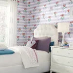 York Wallcoverings Disney the Little Mermaid Swim Purple Wallpaper - SKU DI0955