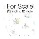 York Wallcoverings Disney Winnie the Pooh Playmates Yellow Wallpaper - SKU DI0982