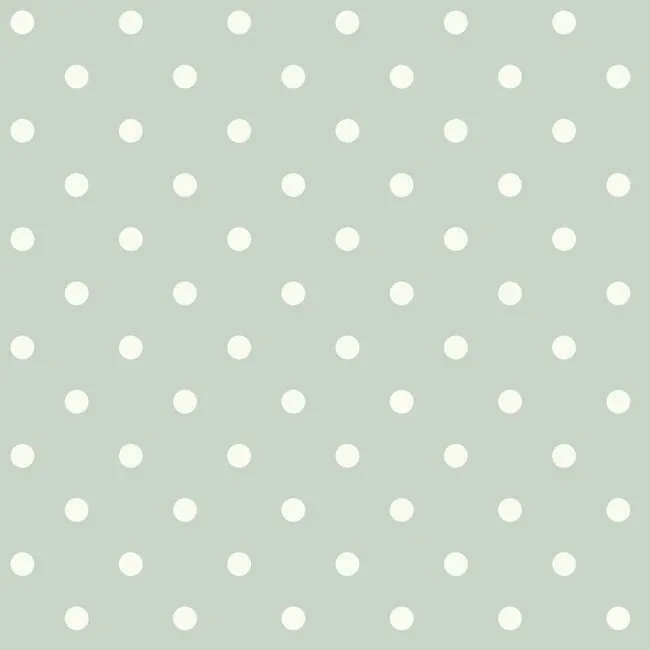 MH1579 | Dots on Dots Green & White Wallpaper
