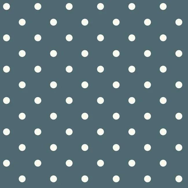 MH1576 | Dots on Dots White & Blue Wallpaper