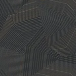 York Wallcoverings Dotted Maze Black Wallpaper - SKU OI0614