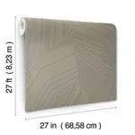York Wallcoverings Dotted Maze Glint Wallpaper - SKU OI0613