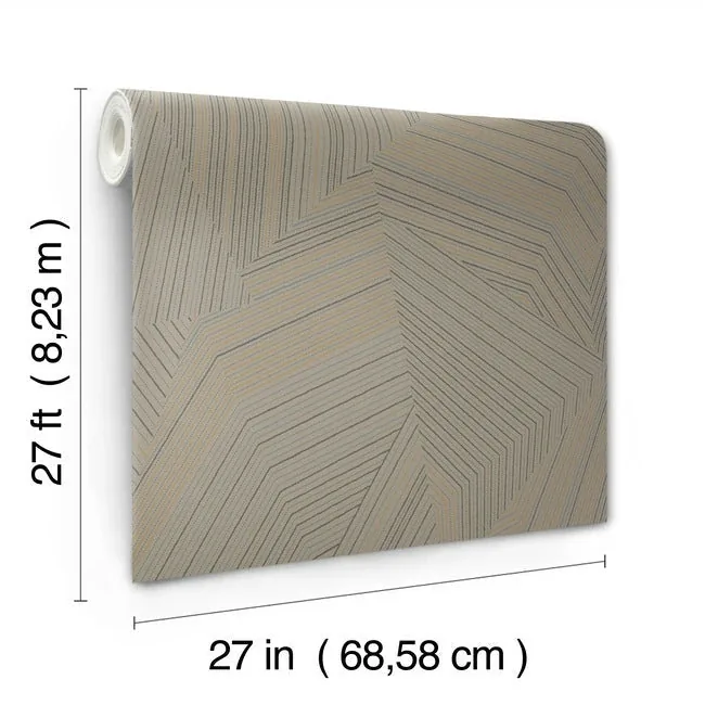 York Wallcoverings Dotted Maze Glint Wallpaper - SKU OI0613