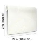 York Wallcoverings Dotted Maze White Wallpaper - SKU OI0615