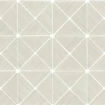 York Wallcoverings Double Diamonds Off White Peel & Stick Wallpaper - SKU PSW1072RL