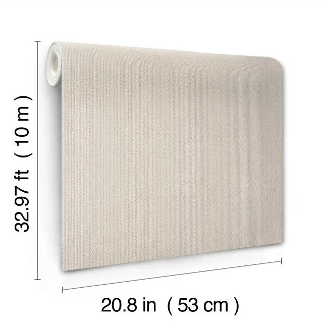 York Wallcoverings Dutch Braid Taupe Wallpaper - SKU SI24935