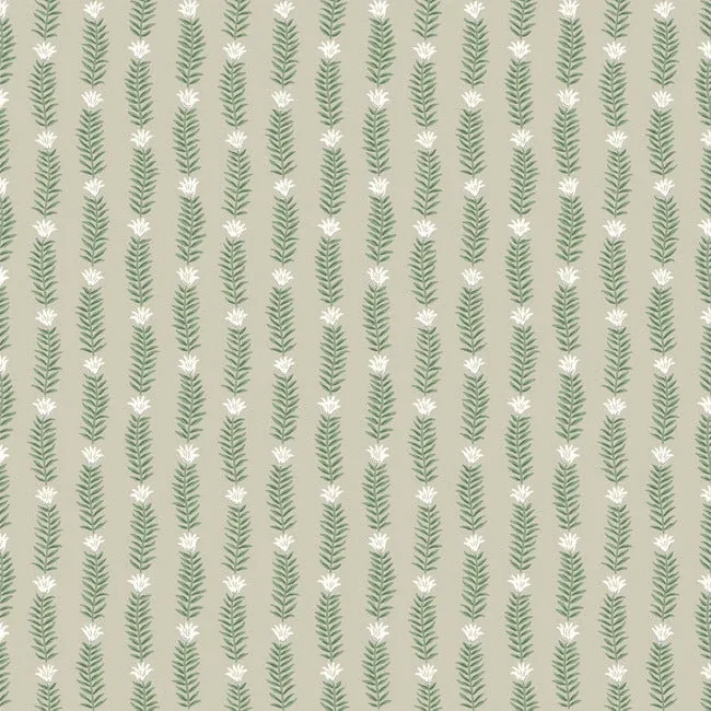 RP7339 | Eden Beige & Green Wallpaper