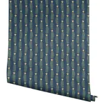 York Wallcoverings Eden Blue & Green Wallpaper - SKU RP7342