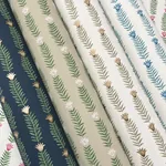 York Wallcoverings Eden White & Green Wallpaper - SKU RP7340
