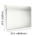 York Wallcoverings Effervesce White Wallpaper - SKU MN1882