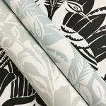 York Wallcoverings Egret Damask Green Wallpaper - SKU DM4998