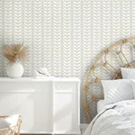 York Wallcoverings Elegant Birds Beige Peel & Stick Wallpaper - SKU PSW1346RL