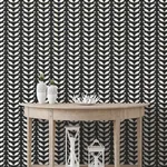York Wallcoverings Elegant Birds Black & Gold Metallic Peel & Stick Wallpaper - SKU PSW1345RL