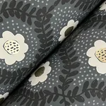 York Wallcoverings Emma Black Wallpaper - SKU RF7442