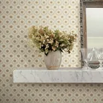 York Wallcoverings Emma Linen Wallpaper - SKU RF7443