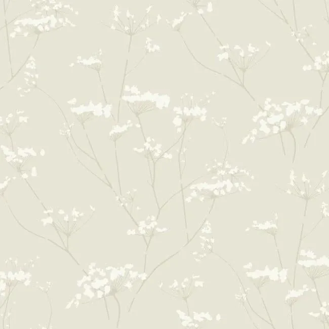 York Wallcoverings Enchanted Cream Wallpaper - SKU DN3708