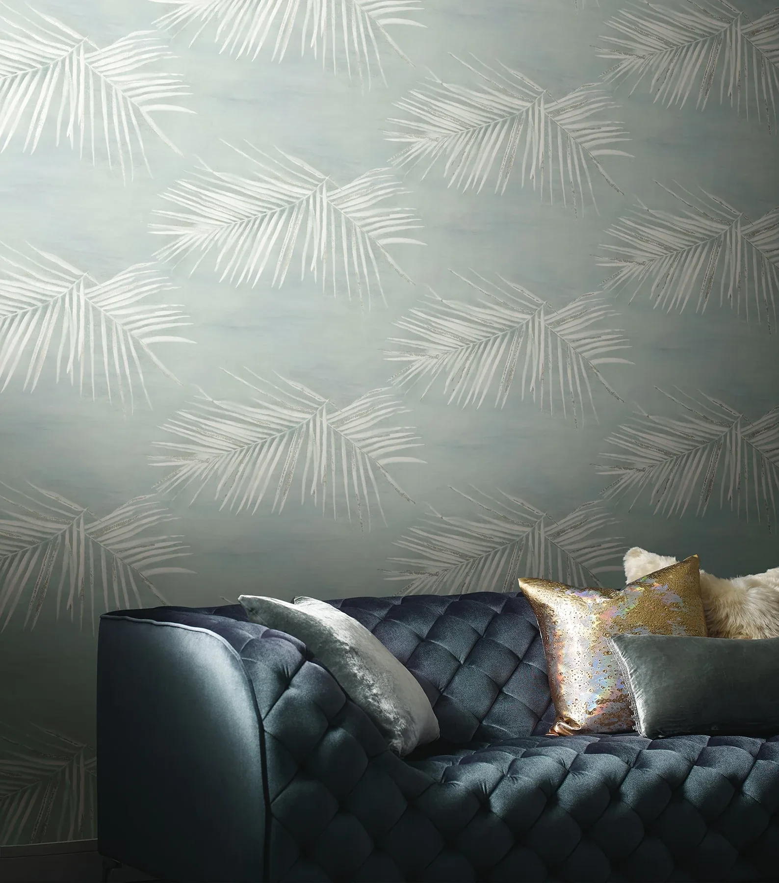 York Wallcoverings Endless Summer Jade Peel & Stick Wallpaper - SKU PSW1557RL