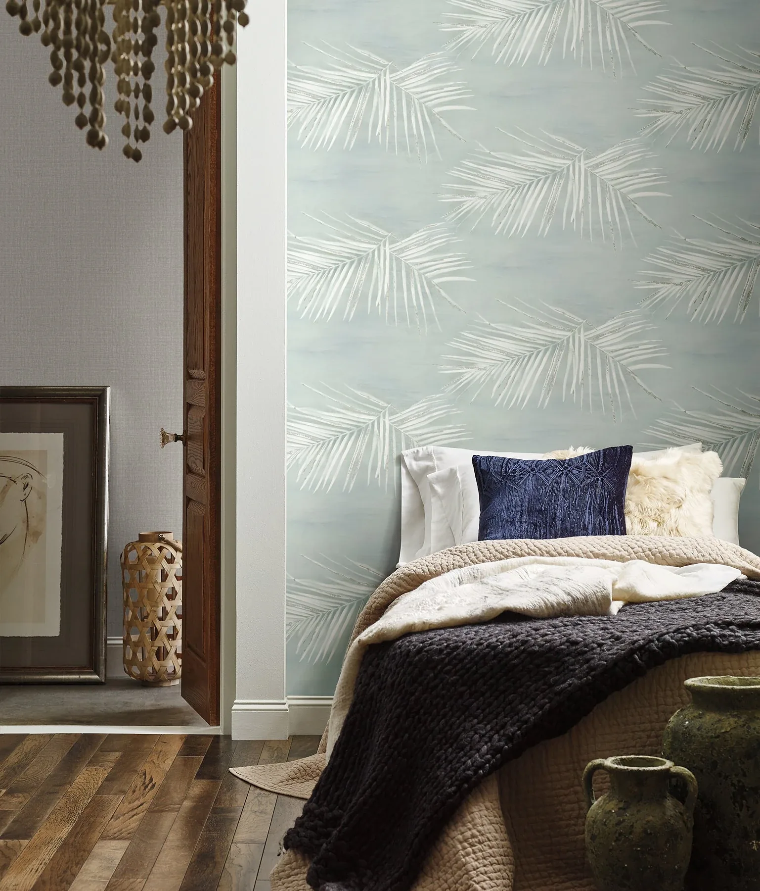 York Wallcoverings Endless Summer Jade Peel & Stick Wallpaper - SKU PSW1557RL