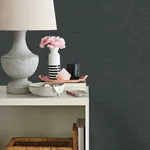 York Wallcoverings Essence Blue Metallic Wallpaper - SKU GL0514N