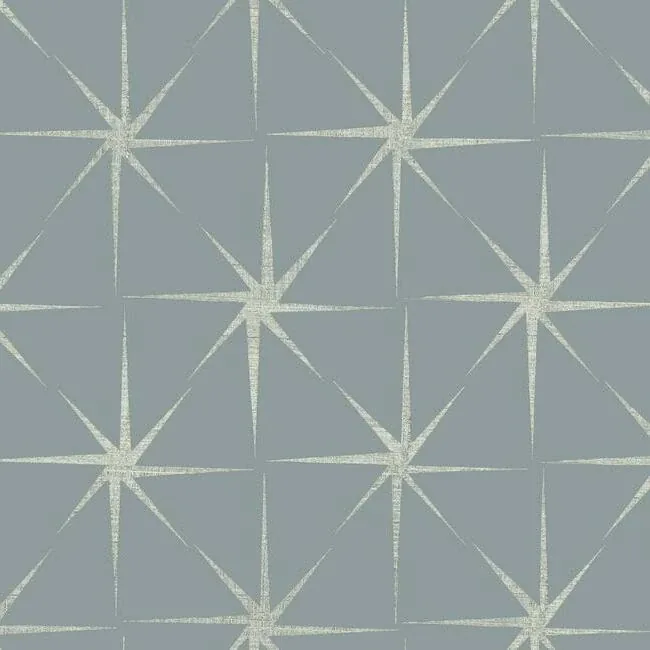 York Wallcoverings Evening Star Blue Wallpaper - SKU GR5945