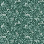 York Wallcoverings Fable Emerald Wallpaper - SKU RI5104