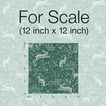 York Wallcoverings Fable Emerald Wallpaper - SKU RI5104