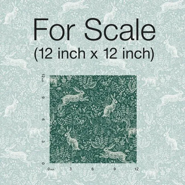 York Wallcoverings Fable Emerald Wallpaper - SKU RI5104