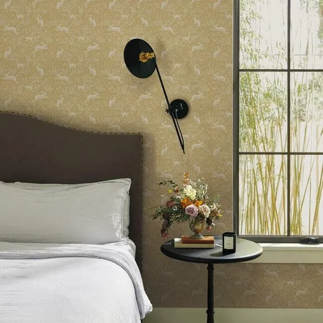 York Wallcoverings Fable Gold Wallpaper - SKU RI5103