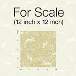 York Wallcoverings Fable Gold Wallpaper - SKU RI5103
