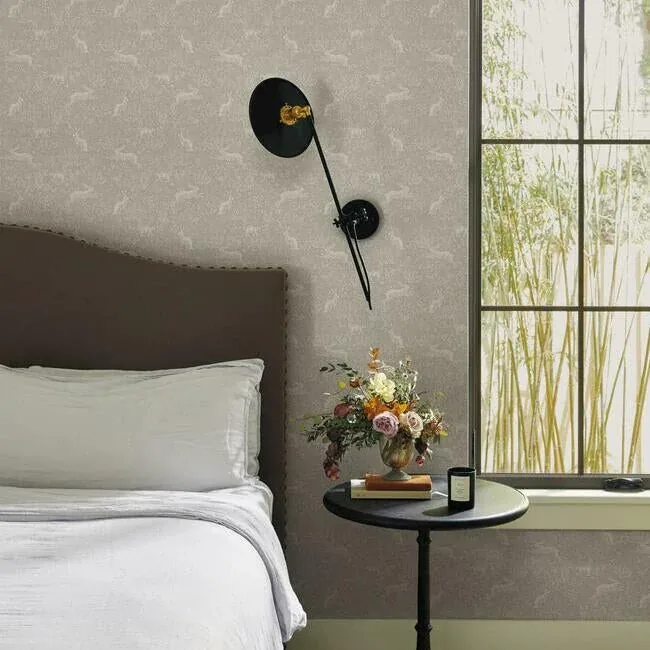 York Wallcoverings Fable Linen Wallpaper - SKU RI5102