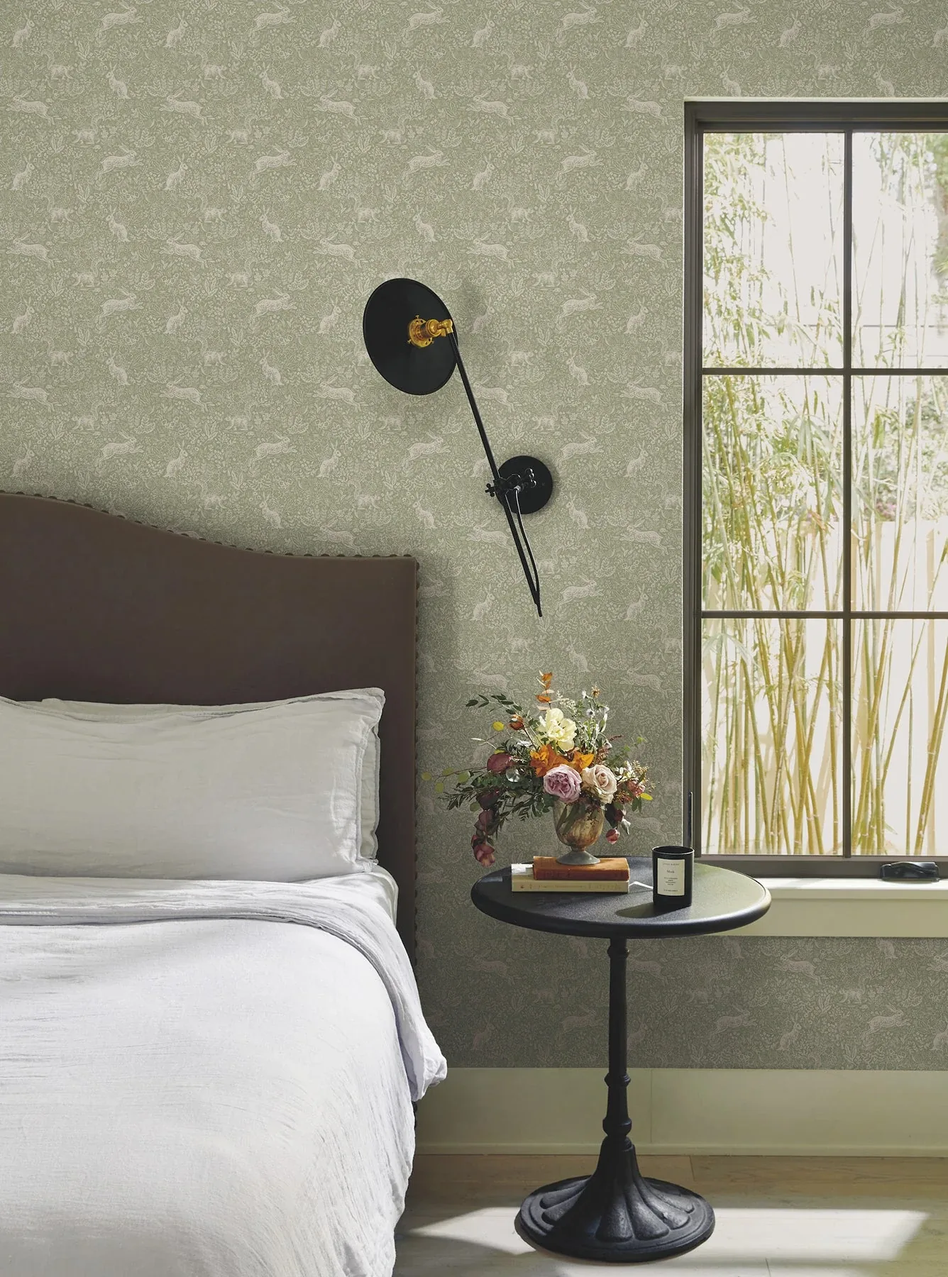 York Wallcoverings Fable Mint Peel & Stick Wallpaper - SKU PSW1628RL