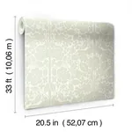 York Wallcoverings Fairy Tales Beige Wallpaper - SKU MK1160
