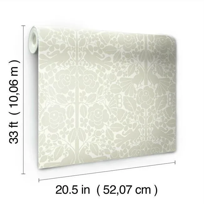 York Wallcoverings Fairy Tales Beige Wallpaper - SKU MK1160