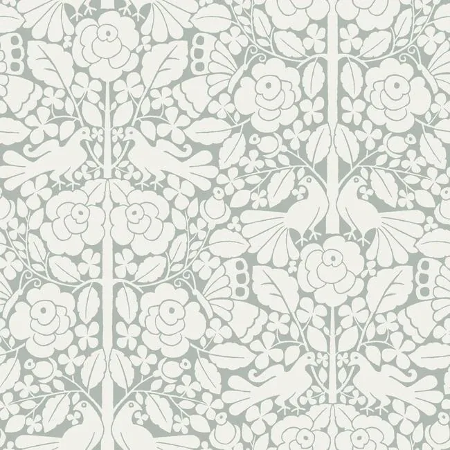 MK1161 | Fairy Tales Blue Wallpaper