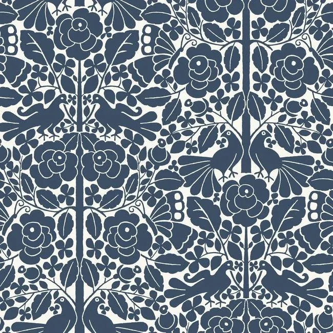 MK1166 | Fairy Tales Blue Wallpaper