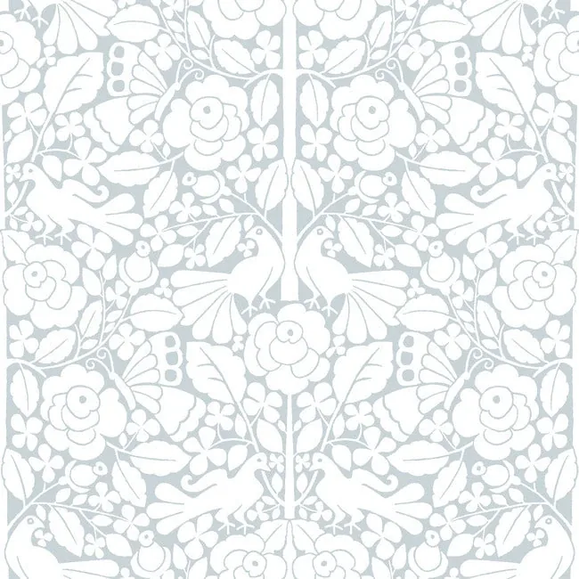 PSW1507RL | Fairy Tales Blue Wallpaper