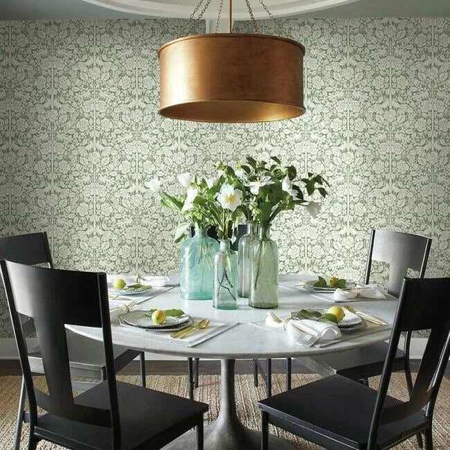 York Wallcoverings Fairy Tales Green Wallpaper - SKU MK1164
