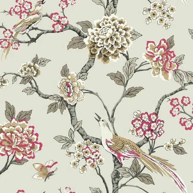 York Wallcoverings Fanciful Beige Wallpaper - SKU GR5932