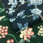 York Wallcoverings Fanciful Dark Green Wallpaper - SKU GR5931